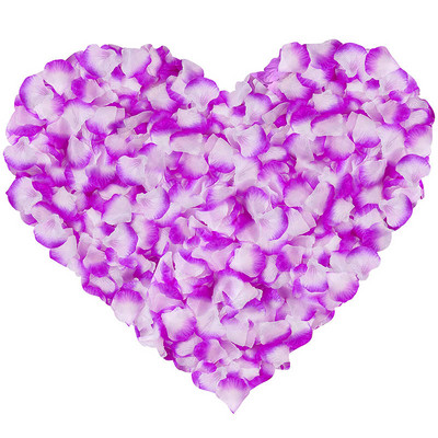 500/1000 tk valged roosi kroonlehed kunstlik romantiline siidist roosi lille kroonleht, soosimine, lauakaunistused, pulmakaunistused