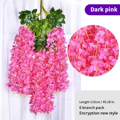 Kunstlill Wisteria Lill Rippuv Lilleoa Lill Pulmaaed Lillekunst Elutoa Kontorikaunistus Oendant