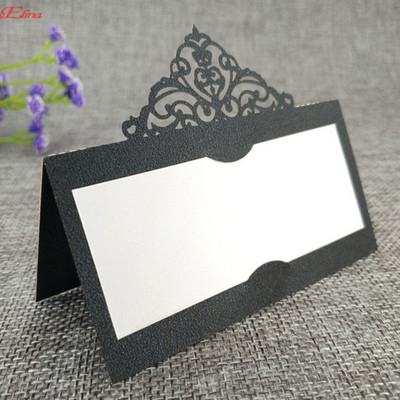 50 τεμ. Laser Cut Διακοσμητικό Τραπέζι Κάρτα Όνομα Θέση Κάρτα Μπομπονιέρα Διακόσμησης Γάμου