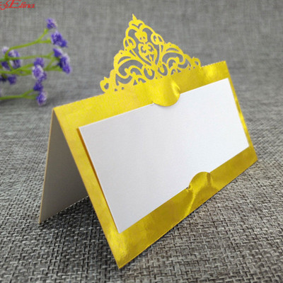 50 τεμ. Laser Cut Διακοσμητικό Τραπέζι Κάρτα Όνομα Θέση Κάρτα Μπομπονιέρα Διακόσμησης Γάμου