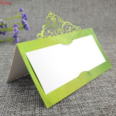 50 τεμ. Laser Cut Διακοσμητικό Τραπέζι Κάρτα Όνομα Θέση Κάρτα Μπομπονιέρα Διακόσμησης Γάμου