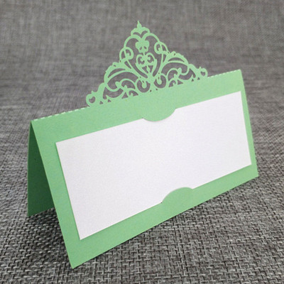 50 τεμ. Laser Cut Διακοσμητικό Τραπέζι Κάρτα Όνομα Θέση Κάρτα Μπομπονιέρα Διακόσμησης Γάμου