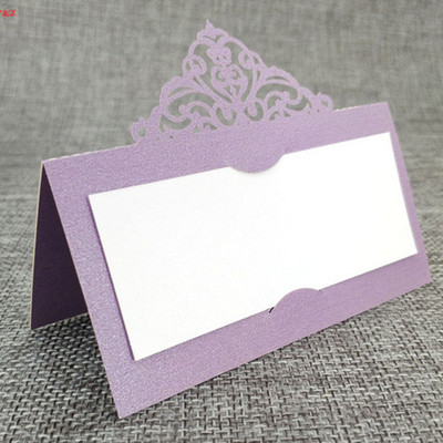 50 τεμ. Laser Cut Διακοσμητικό Τραπέζι Κάρτα Όνομα Θέση Κάρτα Μπομπονιέρα Διακόσμησης Γάμου