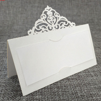 50 τεμ. Laser Cut Διακοσμητικό Τραπέζι Κάρτα Όνομα Θέση Κάρτα Μπομπονιέρα Διακόσμησης Γάμου