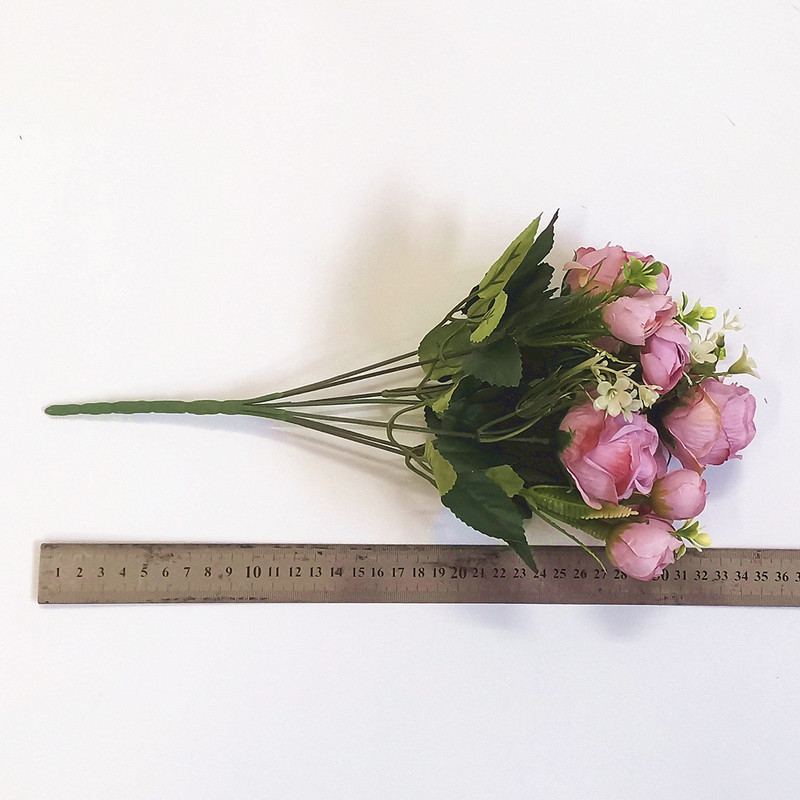 1 pakk pojengist siidist kimpe kodukaunistused aksessuaarid pulmapidu külalisteraamatu võltstaimed DIY tuttid kunstroosid