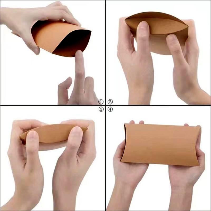 10 tk padja kommikarp jõupaberist pulmade soodustused kinkekarbid pakend armas kommikott käsitöö jõulusünnipäevapeo kaunistus