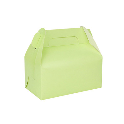 10 tk/20 tk/papp kinkekoogikarp magustoit Gift Box Pink Roheline pulmapäev mugav kandekarp saab kohandada logo