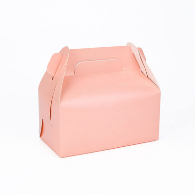 10 tk/20 tk/papp kinkekoogikarp magustoit Gift Box Pink Roheline pulmapäev mugav kandekarp saab kohandada logo