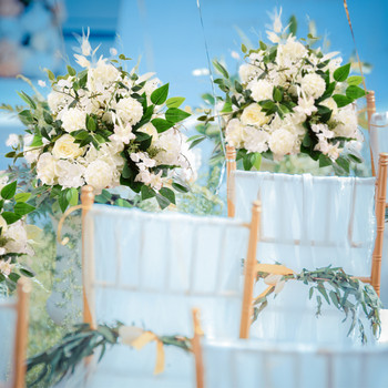 40cm Τεχνητό Λουλούδι Διακόσμηση Μπάλας Διακόσμηση Γάμου Σκηνής Διακόσμηση Τοίχου Φόντο Οδηγός Δρόμου Διακόσμηση λουλουδιών