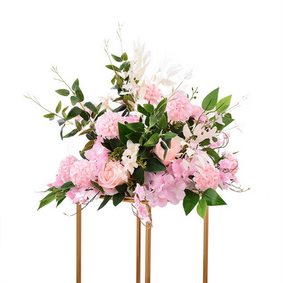 40cm Umjetna cvjetna kugla Dekoracija Svadbena zabava Dekoracija Pozadina pozornice Dekoracija zida Vodič za ceste Dekoracija cvijeća