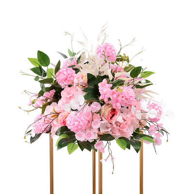 40cm Umjetna cvjetna kugla Dekoracija Svadbena zabava Dekoracija Pozadina pozornice Dekoracija zida Vodič za ceste Dekoracija cvijeća