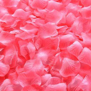 500/1000/3000pcs Artificial Silk Rose Petals Διακόσμηση Γάμου Ρομαντικό Rose Flower Πέταλο Αξεσουάρ Γάμου 5*5cm 50%