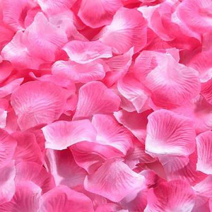 500/1000/3000pcs Artificial Silk Rose Petals Διακόσμηση Γάμου Ρομαντικό Rose Flower Πέταλο Αξεσουάρ Γάμου 5*5cm 50%