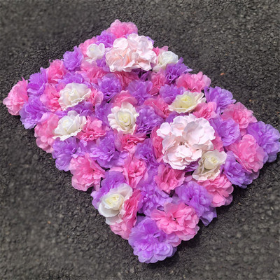 WSHYUFEI 40x60cm Μεταξωτό Τριαντάφυλλο Τοίχο Διακόσμηση Γάμου Φόντο Τεχνητό Λουλούδι Τοίχο Ρομαντικό Διακόσμηση Γάμου