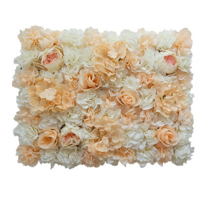 60x40CM Svilena ruža Zid Umjetno cvijeće Vjenčanje Zidni ukras Pozadina za fotografije Pozadina za tuširanje djeteta Pozadina frizerskog salona