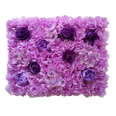 60x40CM Svilena ruža Zid Umjetno cvijeće Vjenčanje Zidni ukras Pozadina za fotografije Pozadina za tuširanje djeteta Pozadina frizerskog salona