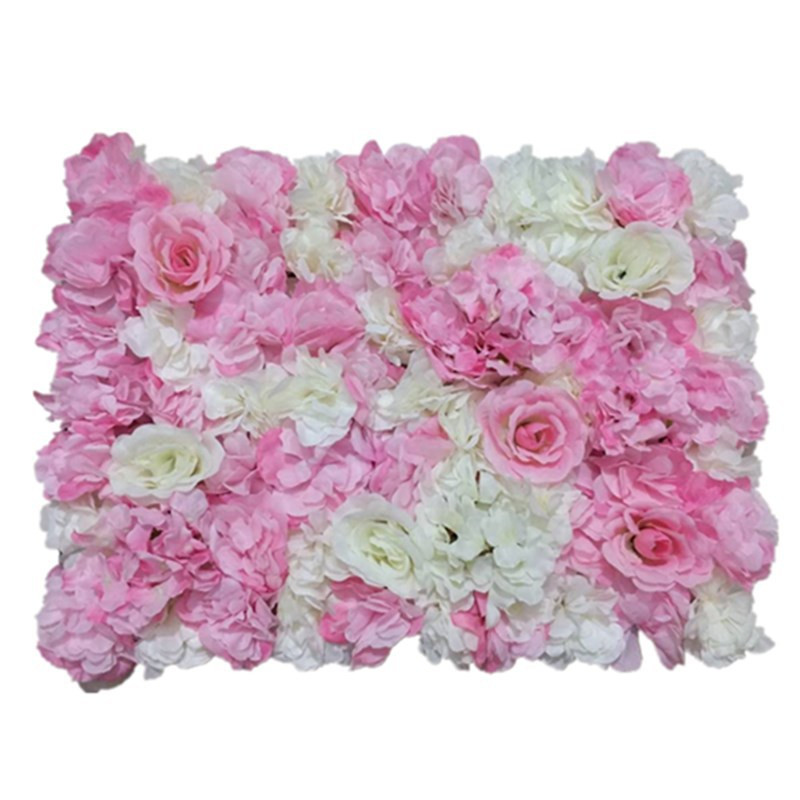 60x40cm siidist roosisein kunstlilledest pulmade seinakaunistus fotograafia taust Baby Shower juuksurisalongi taust