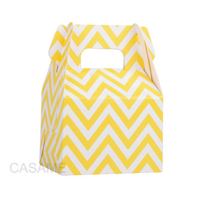 12 tk paberkommide pakkimine karp Pulmade soodustused täpilised karbid Peoleood isetegemise tarvikud käepidemega kinkekarp kingituste jaoks