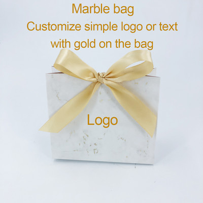 Poklon kutija u stilu mramora Vjenčanje Baby Shower Rođendan Božić Valentinovo Zabava Kutija za slatkiše Prihvatite privatnu prilagodbu