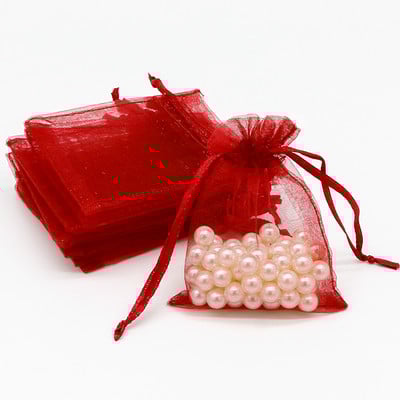 50 komada nakita Vrećica od organze Vrećice Pakiranje Poklon vrećice Vrećice za slatkiše Vjenčani darovi za goste Pakiranje poklona Vrećice za slatkiše