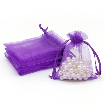 50 komada nakita Vrećica od organze Vrećice Pakiranje Poklon vrećice Vrećice za slatkiše Vjenčani darovi za goste Pakiranje poklona Vrećice za slatkiše