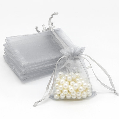 50 komada nakita Vrećica od organze Vrećice Pakiranje Poklon vrećice Vrećice za slatkiše Vjenčani darovi za goste Pakiranje poklona Vrećice za slatkiše