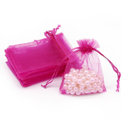 50 komada nakita Vrećica od organze Vrećice Pakiranje Poklon vrećice Vrećice za slatkiše Vjenčani darovi za goste Pakiranje poklona Vrećice za slatkiše