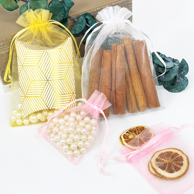 50 komada nakita Vrećica od organze Vrećice Pakiranje Poklon vrećice Vrećice za slatkiše Vjenčani darovi za goste Pakiranje poklona Vrećice za slatkiše
