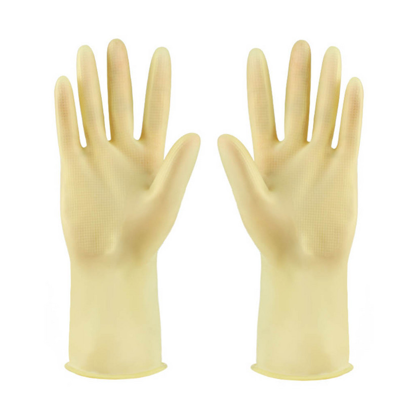 Vastupidavad majapidamiskindad Nõude ja pesu Kummiga paksendatud puhastuslatekskindad happe- ja leelisekindlad hea kvaliteediga kindad