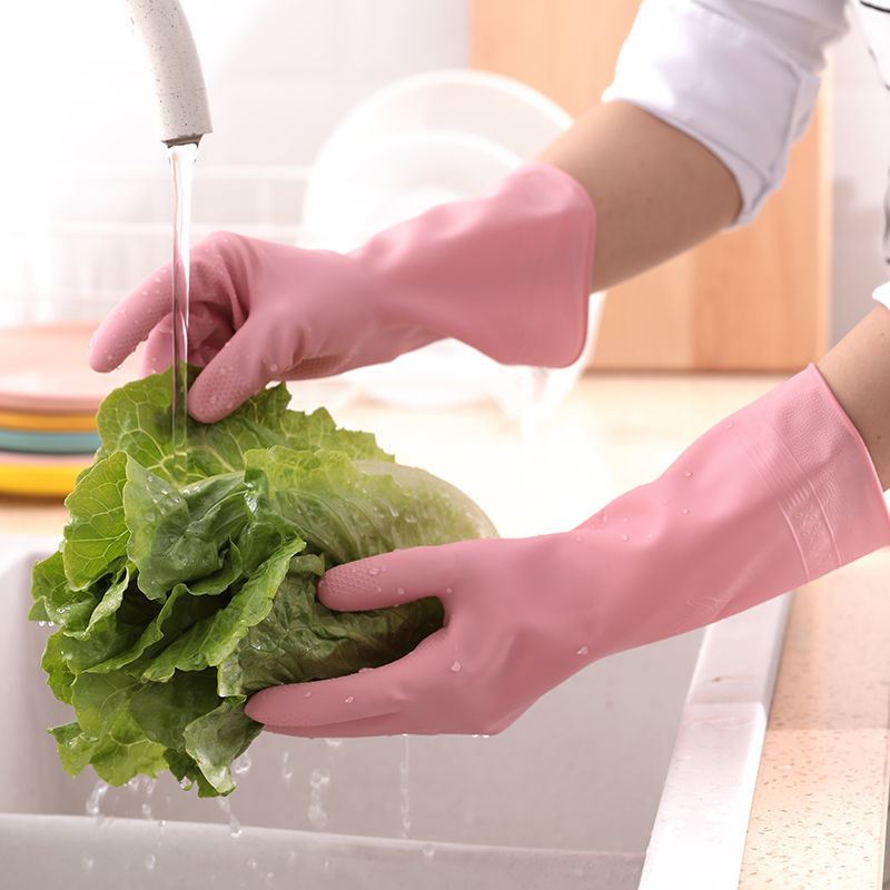 Kodumajapidamises kasutatavad nõudepesukindad meeste ja naiste veekindlad eriti paksud vastupidavad aastaajad köögipesu kummist õhuke piim puhastus