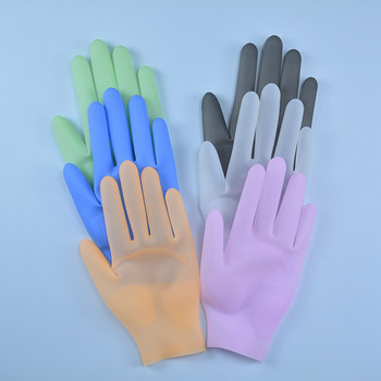 Силиконови почистващи ръкавици Почистващи ръкавици за миене на съдове Скрубер Гъба за миене на съдове Гумени ръкавици Инструменти за почистване