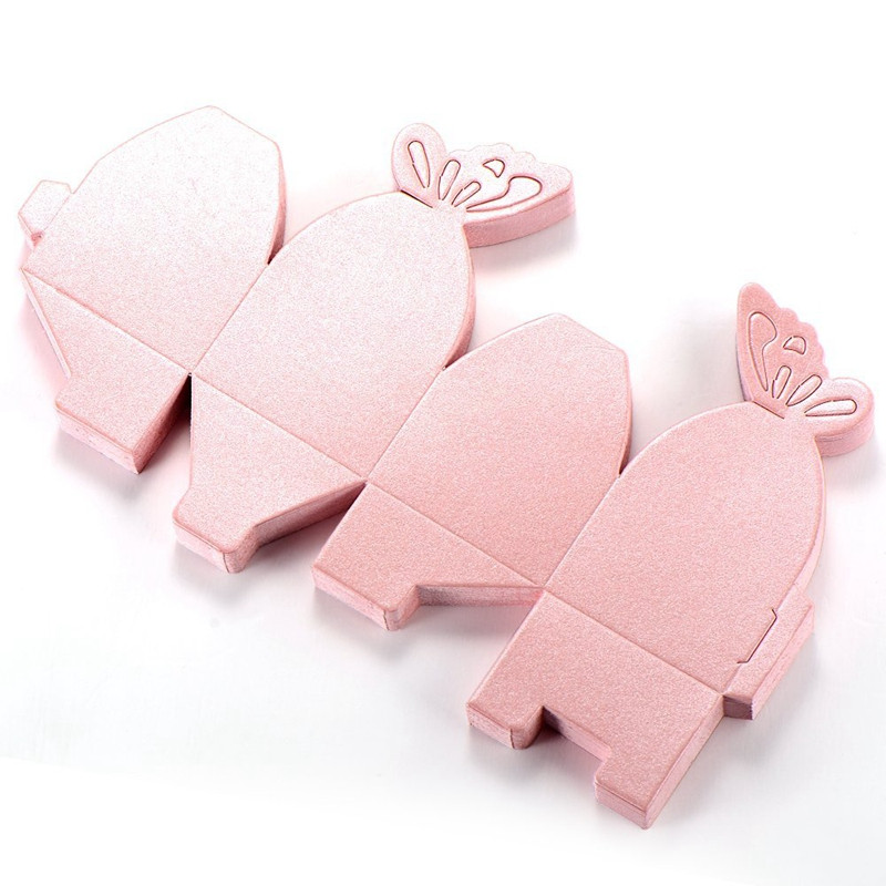 50 tk Liblikakaunistus Boite a Dražeed Pulmakaunistus Ristimise Sünniroos