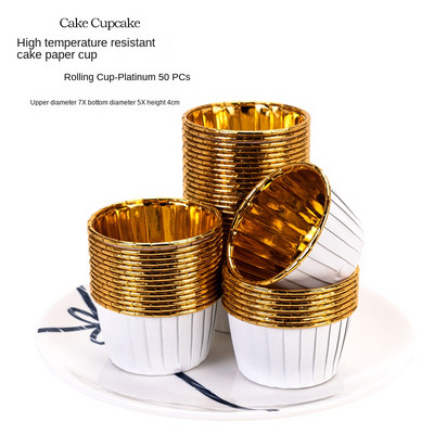 10 vnt Kraft popierinių keksiukų pakavimo dėžutė su langu Kartoninis pyragas Blynai sausainiai Saldainių dėžutė Vestuvių vakarėlio gimtadienio dovana 4 dydžiai