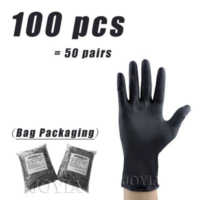 Rohelised ühekordsed kindad Ohutuse eksam Nitriilkinnas mitmeotstarbeline veekindel majapidamistoidu jaoks Käepideme istutamine Põllumajandus Väike 100