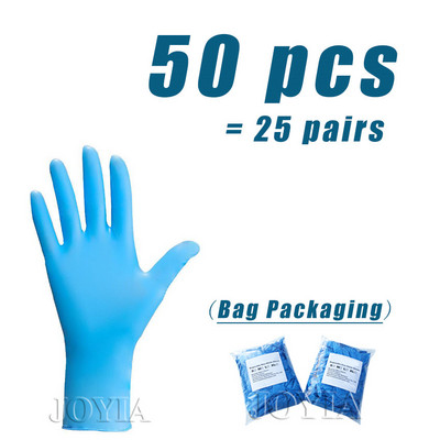 Rohelised ühekordsed kindad Ohutuse eksam Nitriilkinnas mitmeotstarbeline veekindel majapidamistoidu jaoks Käepideme istutamine Põllumajandus Väike 100