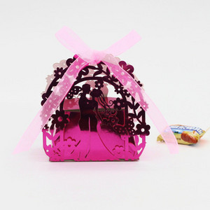 laserlõikus Pruudi ja peigmehe kinkekarp pulmateened ja kingitused kommikarp pulmakinkekarp pulmade karp kommide jaoks 50 tk 100