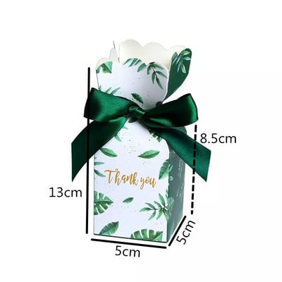 10 tk/partii Lihtsad kilpkonnalehed kommikarbid reisikinkekarbid paberist pulma-sünnipäev jõuluteene Kingikarbid pakkimine Aitäh