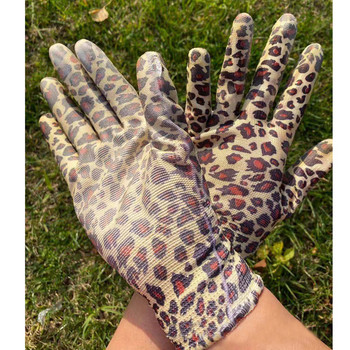 Nylon ανθεκτικά γάντια εργασίας κήπου για άνδρες Γυναίκες Ενήλικες Αντιολισθητικό πλαστικό σημείο εργασίας Προστατευτικά γάντια οδήγησης για ψάρεμα