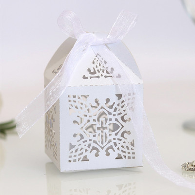 10/50/100 kom Crossing Candy Box Dragee Angel Poklon kutija Baby Shower Krštenje Rođendan Prva pričest Krštenje Uskršnja dekoracija