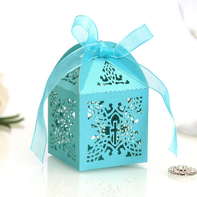 10/50/100 kom Crossing Candy Box Dragee Angel Poklon kutija Baby Shower Krštenje Rođendan Prva pričest Krštenje Uskršnja dekoracija