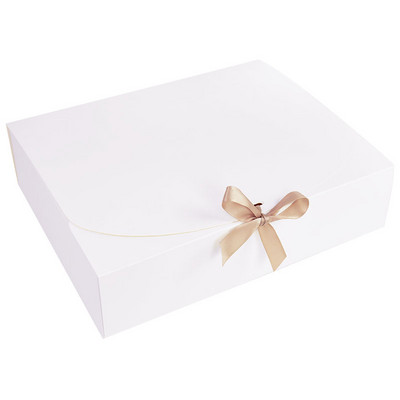 1vnt juodos kartoninės dėžutės „pasidaryk pats“ vestuvių dovanų dėžutė svečiams smulkaus verslo 31/27/16 cm renginio vakarėlio kalėdinių saldainių pakavimo dėžutės