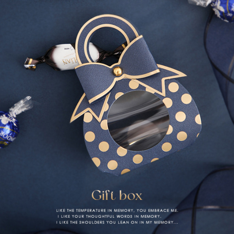 5 tk kaasaskantav kommikott Armas vibu mini kinkekotikarp peole mõeldud beebide dušši paber šokolaadist kommikarbiga pulmakarbid