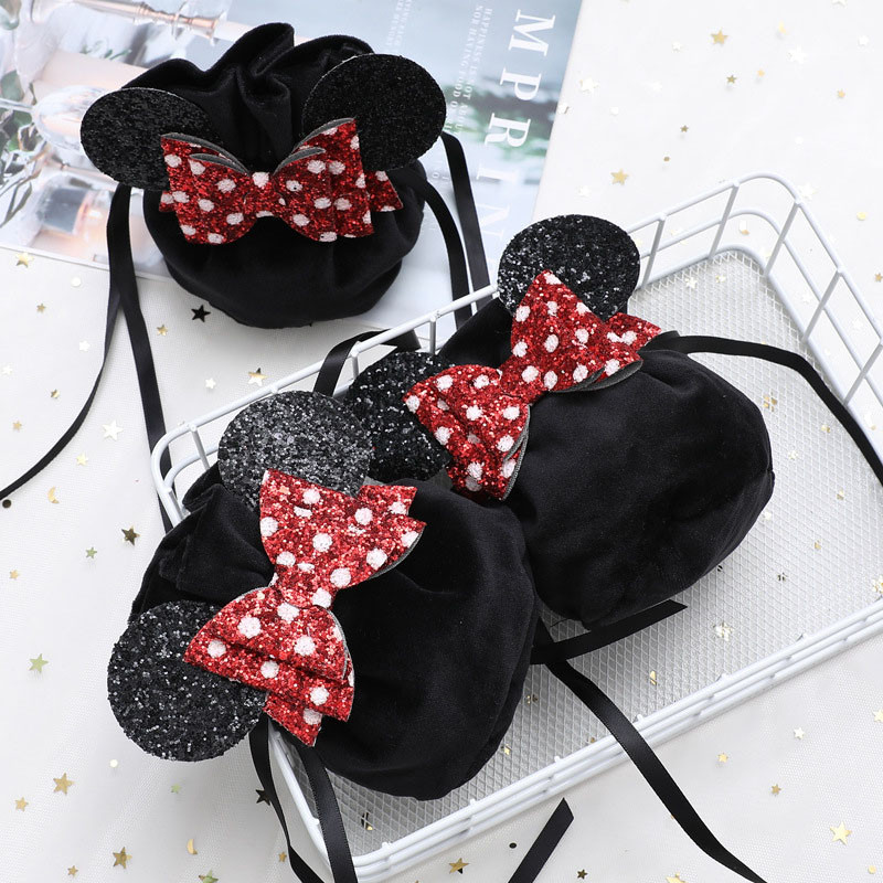 Slatka mišja mašna Baršunaste poklon vrećice Vrećica za pakiranje bombona za vjenčanje Organizator nakita Kutija za poklon Božićni ukrasi