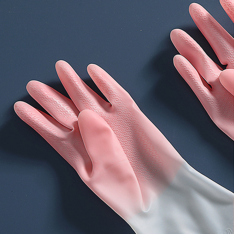 Nõudepesu Silikoonkindad Kaitske käsi mustusest Puhastusharjad Puhastustööriist Köögitarvikud Pese Puuviljad Köögiviljad Vidinad