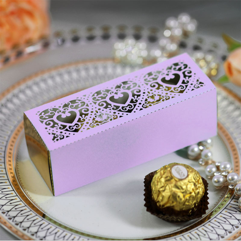 Kuum müük kullast hõbedast südamega küpsisekarp lastele sünnipäevaks mõeldud kommikarp Pulmadražeede karp ürituste peotarvete pakkimiseks