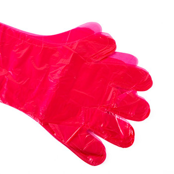 50 бр Ветеринарно осеменяване за еднократна употреба Дълги ръкавици за ректална ръка Прасета Крави Ръкавици за еднократна употреба guantes nitrilo guantes