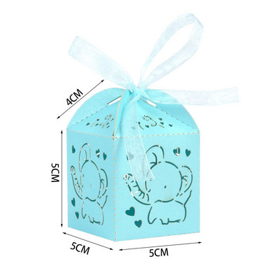 Joy-Enlife 20 tk jõupaberist kommikarbi beebidušš kingitused külalistele sünnipäevapeoks Babyshower poisile tüdrukule kingikoti peovarustus