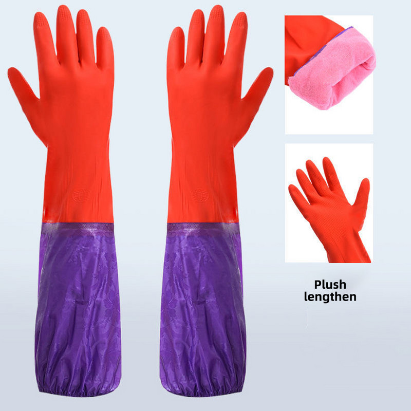 2tk Majapidamiskindad Nõudepesu Lateks Saastumisvastane Kinnas Puhastus Tööriistad Köök Pesu Naine Meeste Riided Majapidamistööd