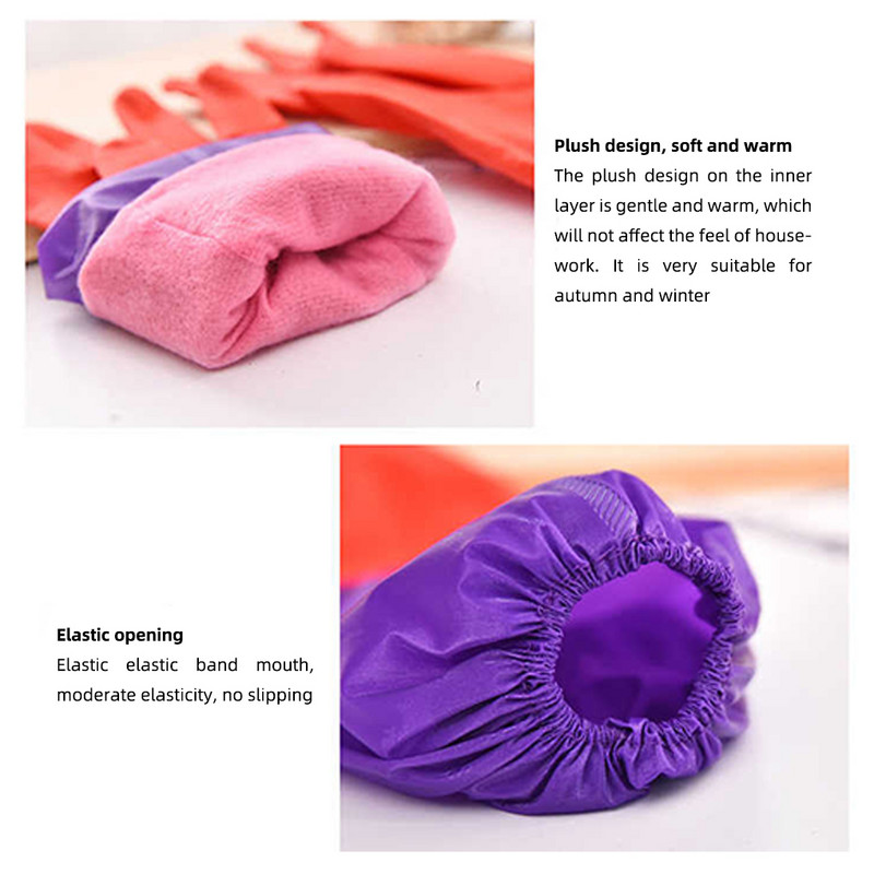 2tk Majapidamiskindad Nõudepesu Lateks Saastumisvastane Kinnas Puhastus Tööriistad Köök Pesu Naine Meeste Riided Majapidamistööd