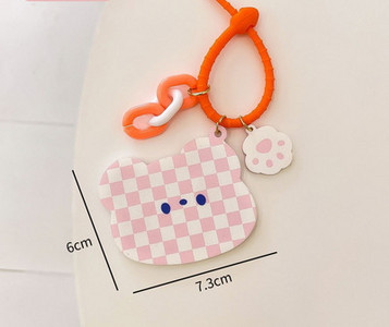 Naiste kosmeetiline võtmehoidja peegel